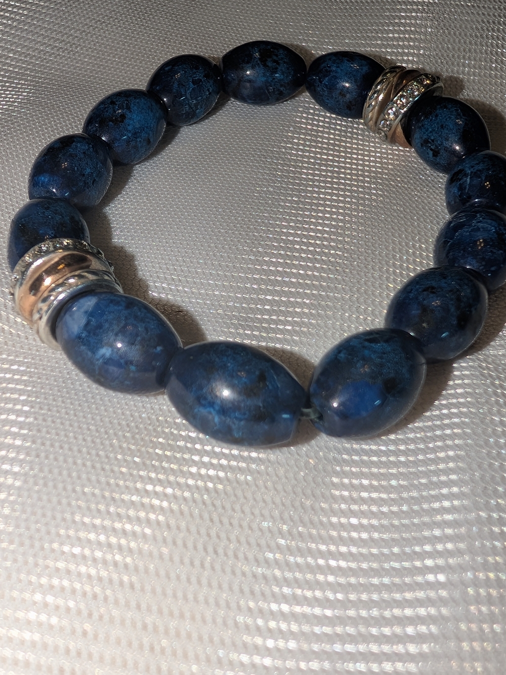 Brighton Kiwi Lapis Neptune's Stretch Bracelet